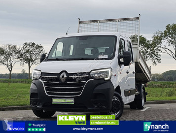 Renault Master 2.3 Dubbele Cabine Kipper Kist Dubbellucht Airco 3.5T-Trekhaak Euro6 145Pk!