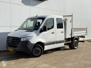 Mercedes Sprinter 514 2.2 CDI Automaat Open Laadbak Dubbele Cabine 7 Stoelen 3.5t Trekhaak Cruise Control MBUX Carplay Pritische Pickup Open Box