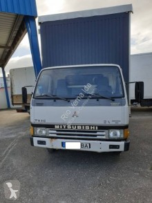 Furgoneta Mitsubishi Canter FE444 furgoneta caja abierta plataforma con toldo usada