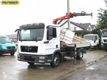 Камион MAN TGL TG-L PK7000+Greiferst Kipper Meiller самосвал самосвал с тристранно разтоварване втора употреба