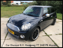 Voiture Mini Cooper 1.6HDI automaat, airco, grote navigatie, leer, lm velgen
