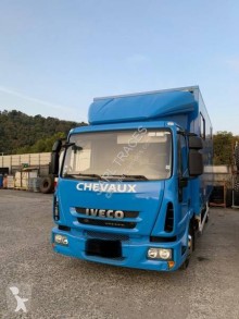 Furgoneta Iveco Eurocargo ML 80 EL 17 remolque para caballos usada