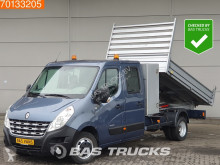 Renault tipper van Master 2.3 dCi 150PK Kipper DC Kist 3000kg trekhaak Airco Tipper A/C Double cabin Towbar Cruise control