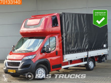 Furgoneta Peugeot Boxer 2.0 HDI 163PS Ladebordwand Pritsche Plane Parking heater 20m3 A/C furgoneta furgón usada