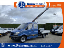 Furgoneta Utilitaire Mercedes Sprinter 310 CDI / 14.379 KM / HIAB T-DUO 023-3 LAADKRAAN / DUBBEL CABINE / TREKHAAK / OPEN LAADBAK / DUBBELE CABINE / KRAANAUTO / AUTOLA