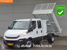 Iveco Daily 35C14 140PK Kipper met Kist DC 3.5T trekhaak Airco Cruise A/C Double cabin Towbar Cruise control utilitaire benne occasion