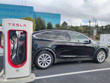 Auto Tesla X90D 4x4 Electric car (mercedes-Benz-BMW)