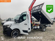 Renault Master 165PK 3 Zijdige kipper Fassi Kraan Autolaadkraan NIEUW Airco A/C Cruise control utilitaire benne occasion