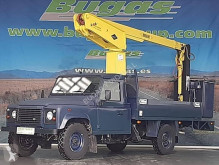 Furgoneta plataforma elevadora sobre camión articulada telescópica Land Rover Defender