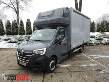 Renault MASTER PLANDEKA 10 PALET WEBASTO KLIMATYZACJA TEMPOMAT PNEUMATYK dostawcza plandeka używany