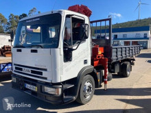 Utilitaire benne Iveco /Eurocargo 120E18 Crane Kipper/