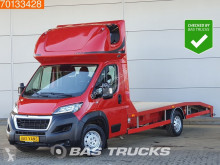 Utilitaire porte voitures Peugeot Boxer 2.0 Blue HDI 163PK Autotransporter Lier Airco Euro6 Oprijwagen A/C Towbar