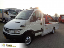 Iveco Daily 40C17 + Manual + Palfinger Crane használt haszongépjármű plató