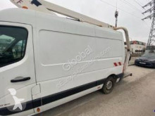 Furgoneta Renault Master L2H2 plataforma elevadora sobre camión telescópica usada