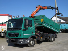 Camion MAN TGL TG-L 8.180 2-Achs Kipper Kran Greiferst. tri-benne occasion