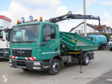Camion MAN TGL TG-L 8.180 2-Achs Kipper Kran Greiferst. tri-benne occasion