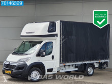 Furgoneta Citroën Jumper 2.0 Blue HDI 163PK Laadklep Bakwagen Huif Airco LBW Pritsche Plane A/C furgoneta con lona usada