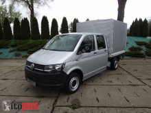 Furgoneta Volkswagen TRANSPORTER SKRZYNIA DOKA PLANDEKA 6 MIEJSC KLIMATYZACJA [ 6543 furgoneta con lona usada
