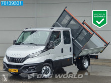 Devirmeli araç üç yönlü damperli kamyon Iveco Daily 35C18 3.0 Automaat Kipper Dubbel Cabine 3500kg trekgewicht A/C Double cabin Cruise control
