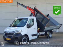 Utilitaire plateau Renault Master 2.3 DCI 165PK 3 zijdige kipper met Fassi Kraan M30A.11 Grue Benne 2m3 A/C Towbar