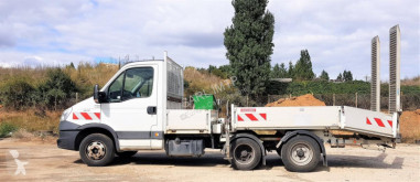 Iveco 35C17 PLATEAU + REM PTE ENG MAXICARGO used flatbed van