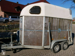 Remolque Holz Poly 2 Pferde transporte de caballos usado