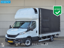 Iveco Daily 35S18 3.0 180PK Laadklep Huif Bakwagen Zeilwagen Zeilen A/C Cruise control nieuw bestelwagen met zeilwanden