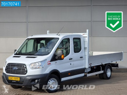 Ford Transit 130pk Open laadbak Dubbele cabine Airco Cruise Trekhaak A/C Double cabin Towbar Cruise control used flatbed van
