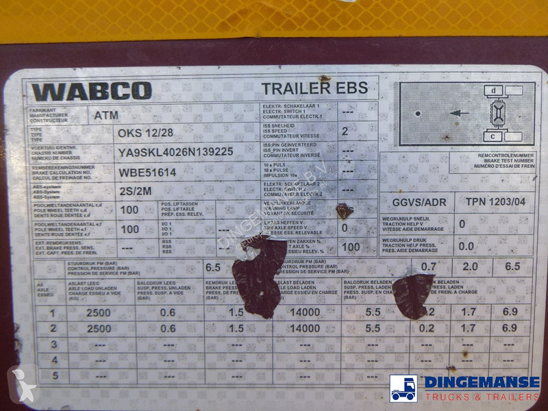 Véhicule utilitaire ATM  Tipper trailer steel...