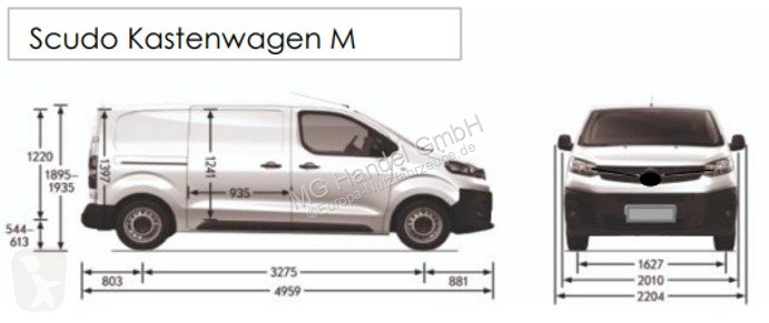 Autoutilitară Fiat Scudo  M BlueDHi 120 6-Gang