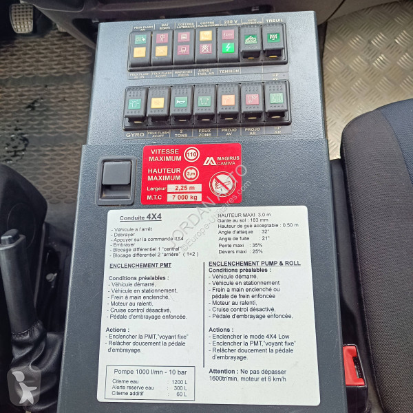 Véhicule utilitaire Iveco INCENDIE / WEBASTO +...