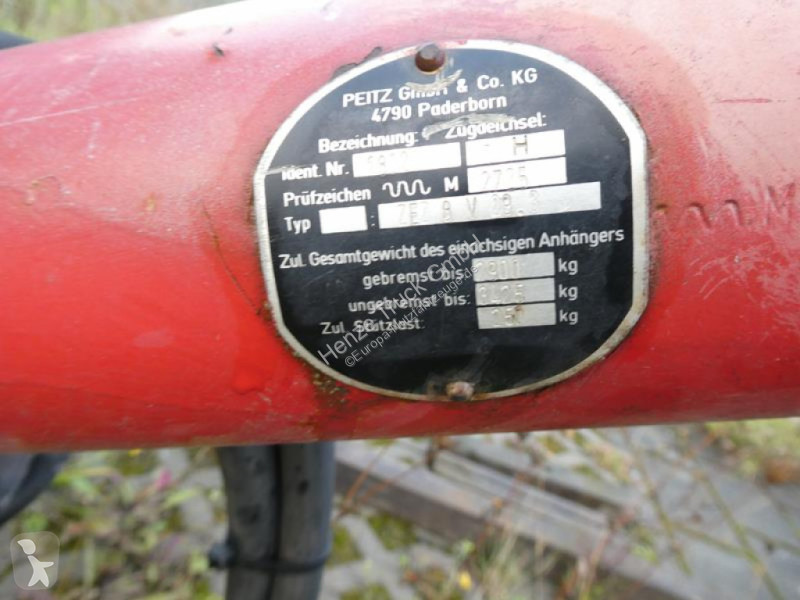 Vägbyggmaterial  Geräteanhänger PL 16-9...