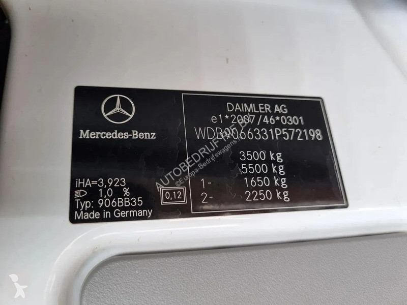 Furgoneta Mercedes 316 CDI L2H2/ Doka DC 6 Zits...