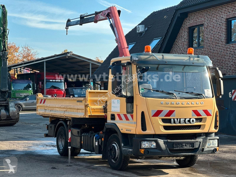 شاحنة Iveco EuroCargo 80E19 HMF Ladekran...