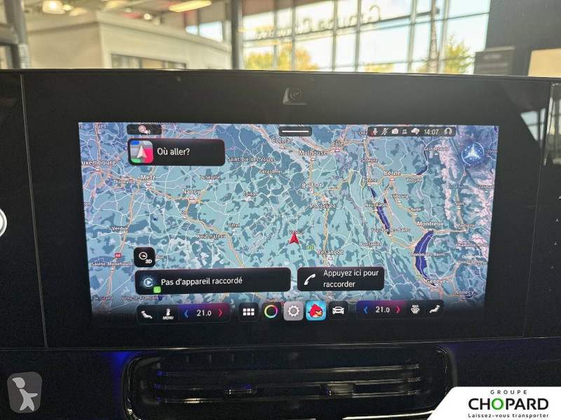 Mercedes CLA 250+ avec technologie EQ Transporter