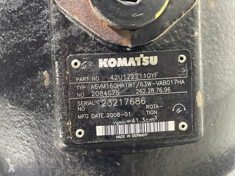 Komatsu WA80-Rexroth A6VM160HA1R1/63W-Drive...