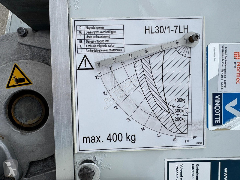 عربة نفعية Iveco 35-120 EURO 6 + Lift 30m...
