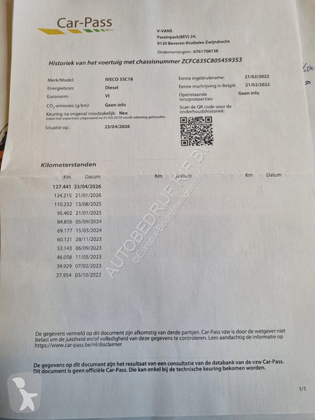 Furgoneta Iveco 35C18 3.0D 180PK L4H2 N1...