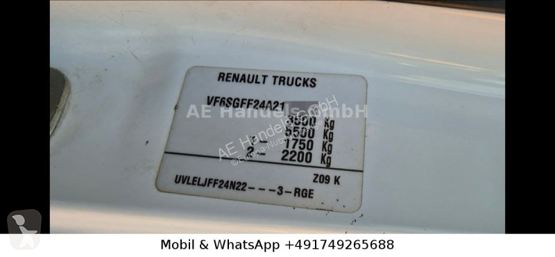 Renault 2,5 dCi Pritsche *AHK van