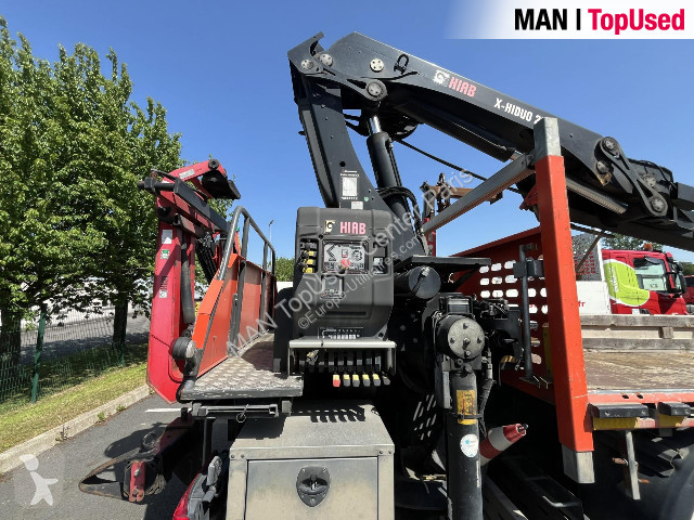 Scania PLATEAU Grue arrière van