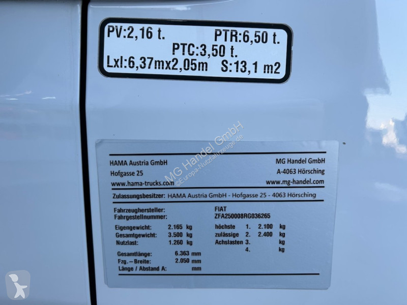 Furgoneta Fiat Ducato  MAXI L4H2, 180Ps, Klima,...