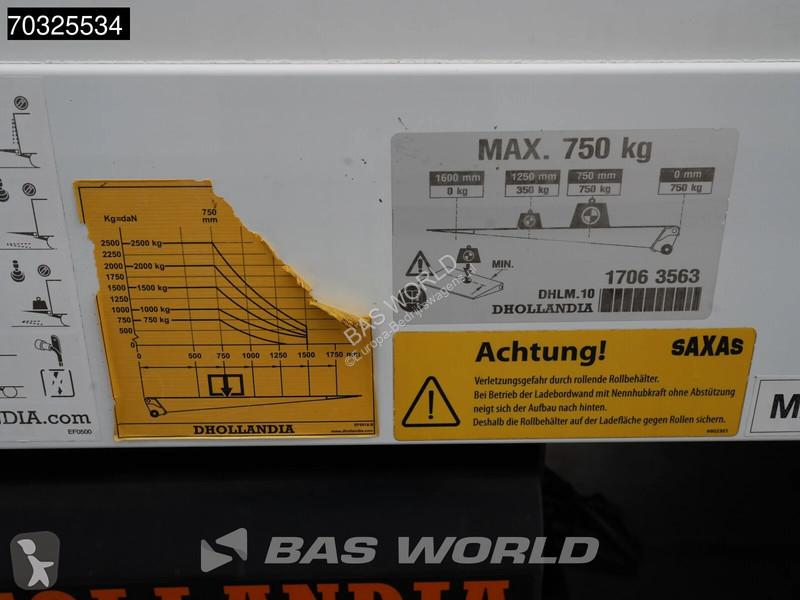 عربة نفعية Ford 130pk Laadklep Dubbellucht...
