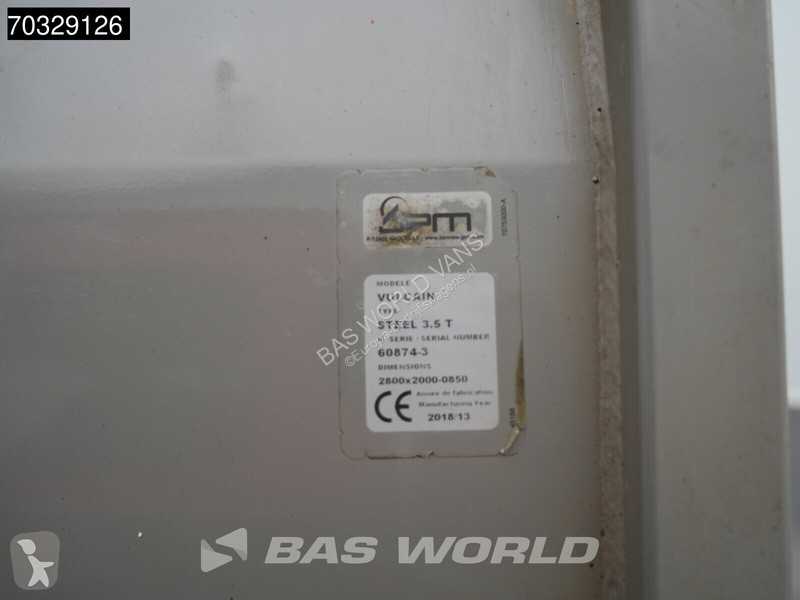 Iveco 35C12 Kipper met Kist Dubbellucht 3,5t...