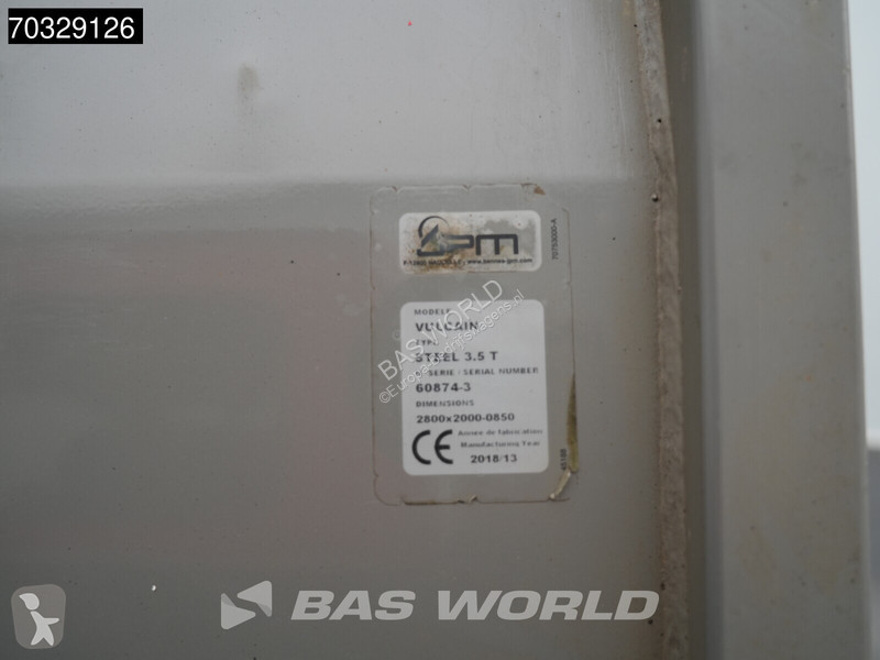 Iveco 35C12 Kipper met Kist Dubbellucht 3,5t...
