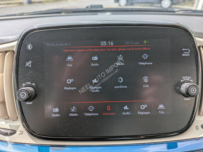 Véhicule utilitaire Fiat 500 1.0 BSG 70CH...