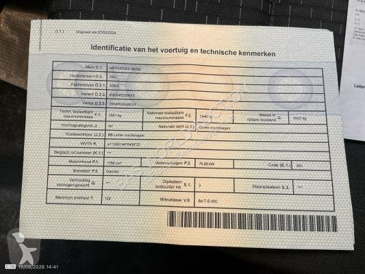 Užitkové vozidlo Mercedes