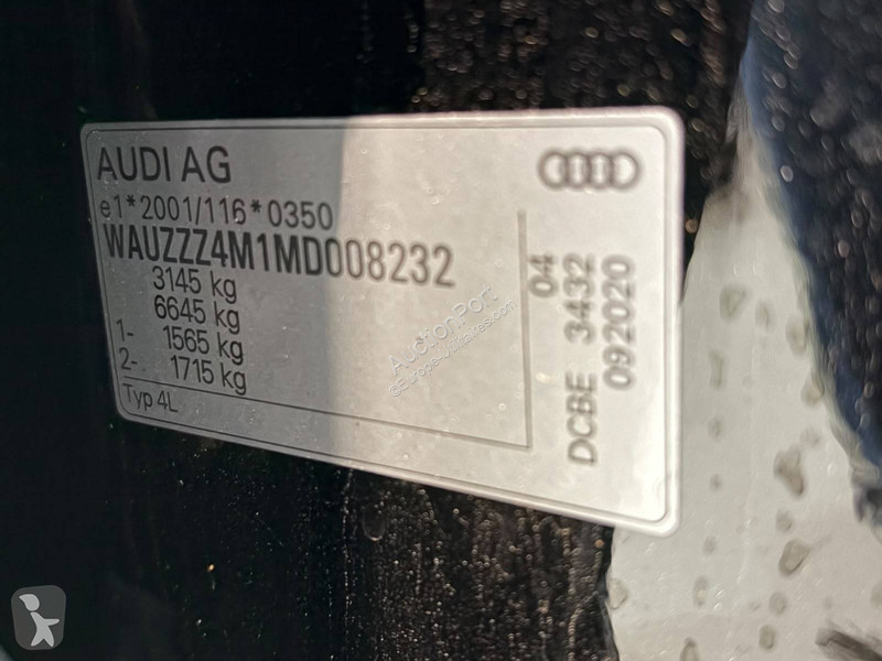Véhicule utilitaire Audi - 60 TFSI e quattro...