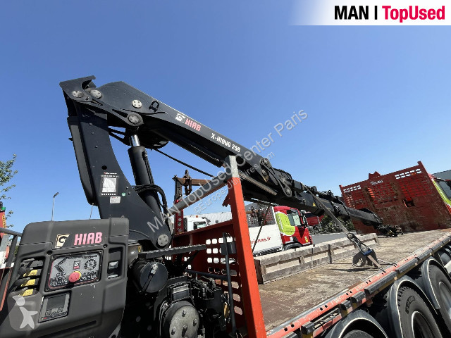 Scania PLATEAU Grue arrière van