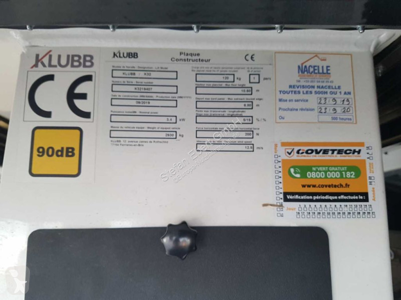 Autoutilitară Renault 2.3 dCi / KLUBB K32, 12,5m