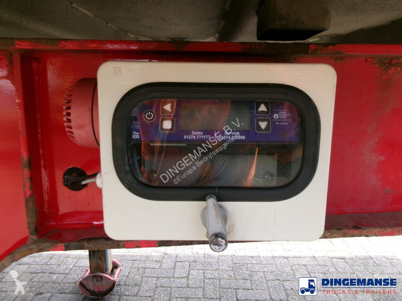 عربة نفعية   Tipper trailer alu 55 m3 + tarpaulin